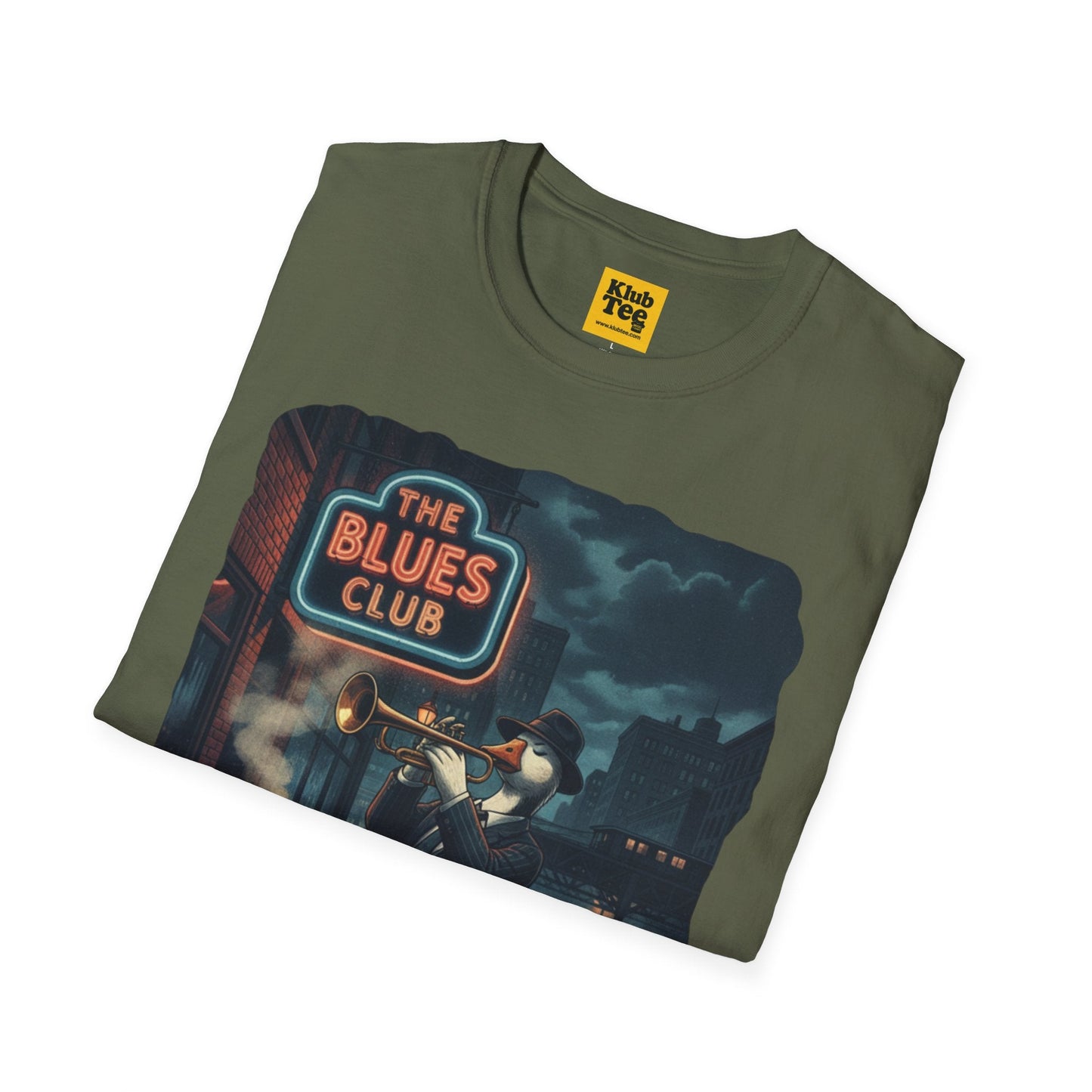 Vintage Blues Club T-Shirt - Retro Band Tee