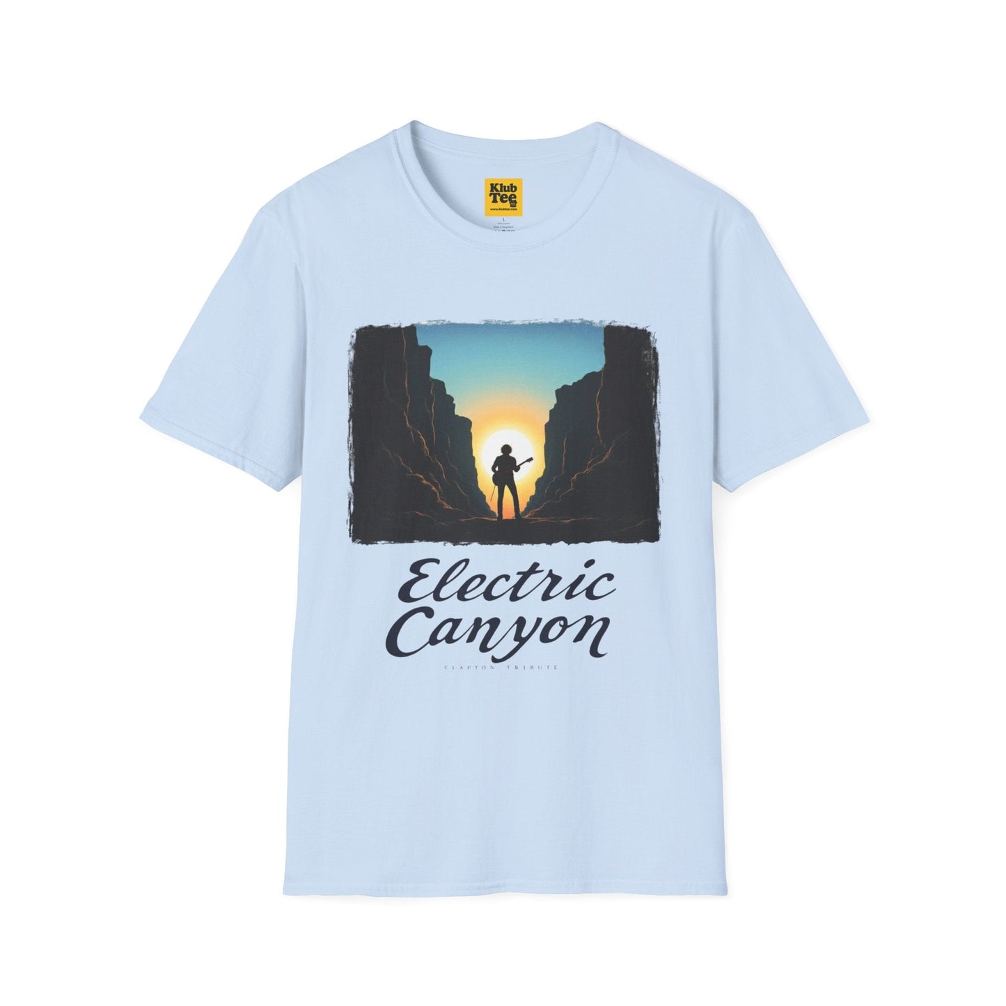 Electric Canyon Clapton Tribute T-Shirt - Guitar Legend