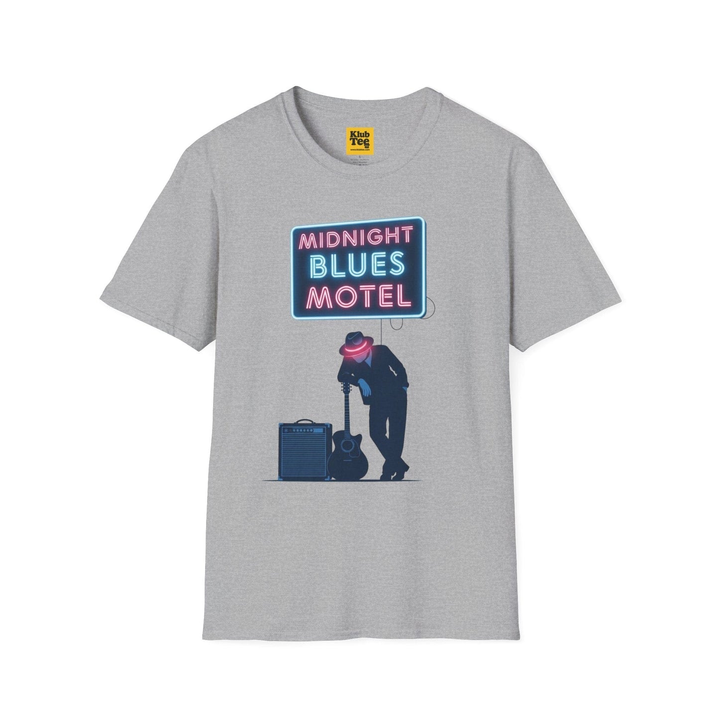 Midnight Blues Motel T-Shirt - Vintage Blues Tee