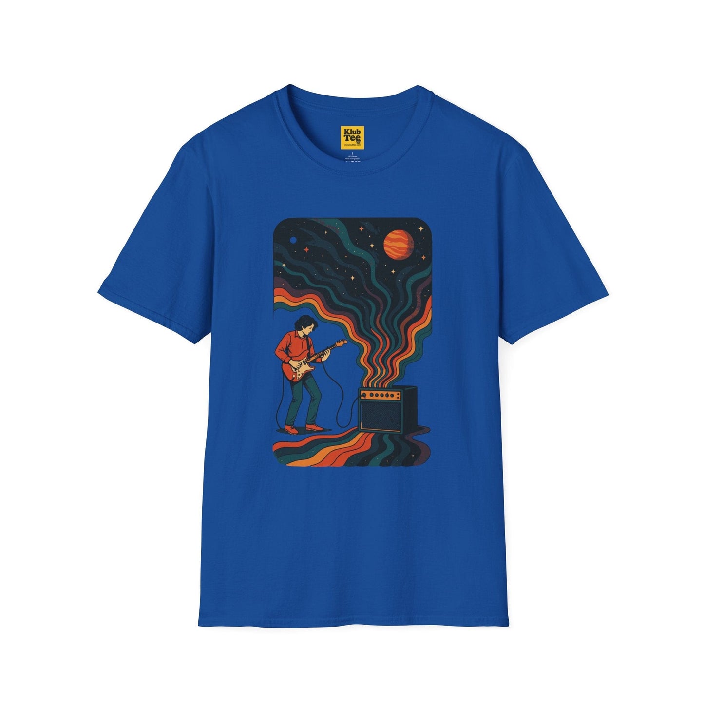 Cosmic Music Vibes T-Shirt - Space Sound