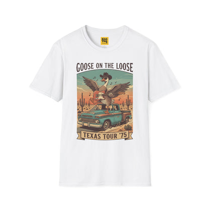 Goose on the Loose T-Shirt - Retro Texas Tour Tee