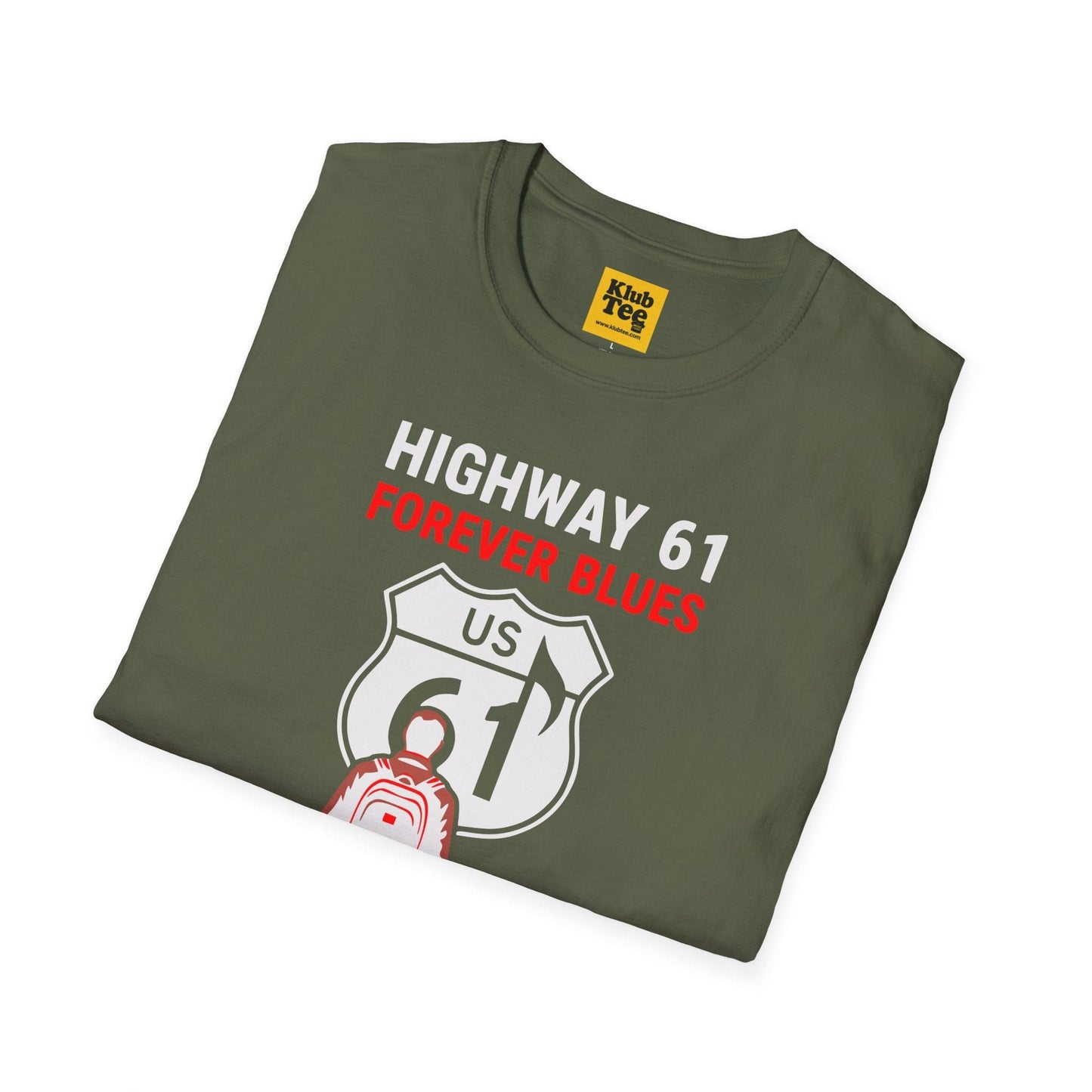 Highway 61 Forever Blues Softstyle Tee - Music Gift