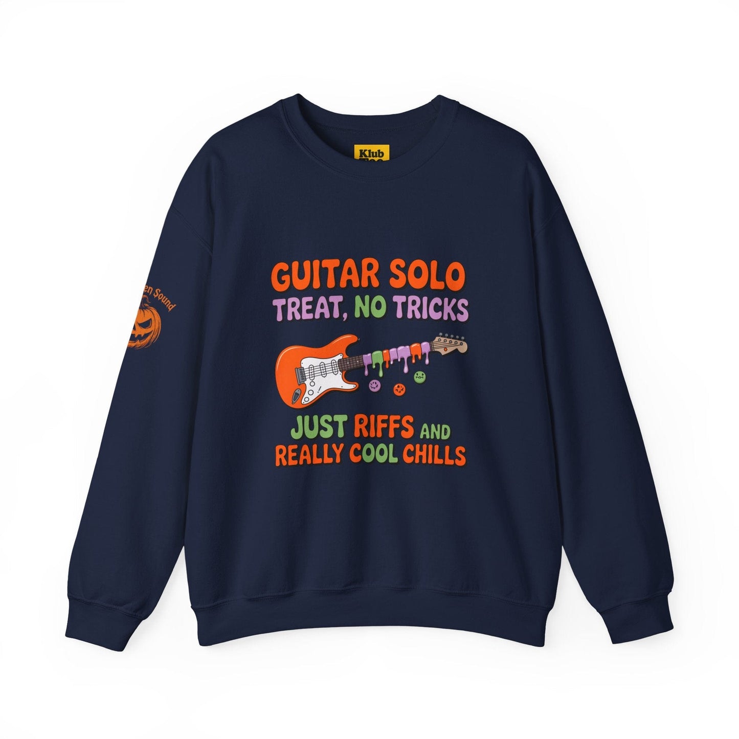 Guitar Solo Treat Halloween T-Shirt - No Tricks