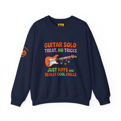 Guitar Solo Treat Halloween T-Shirt - No Tricks