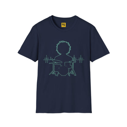 Drum Beat T-Shirt - Rhythm Design