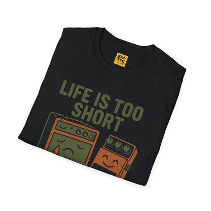 Life Too Short for Bad Tone T-Shirt - Guitar Humor