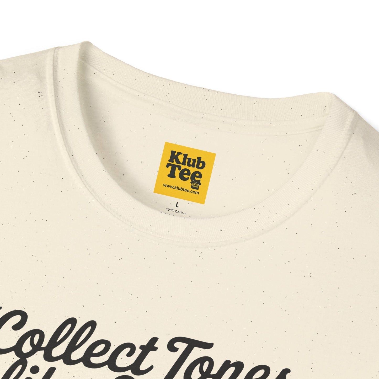 Collect Tones Like Stamps T-Shirt - Music Quote