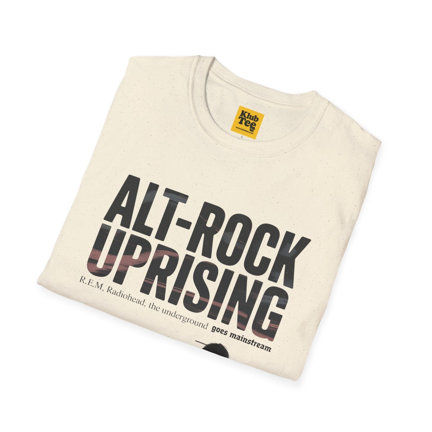 Alt-Rock Uprising T-Shirt | Guitar Silhouette Band Tee