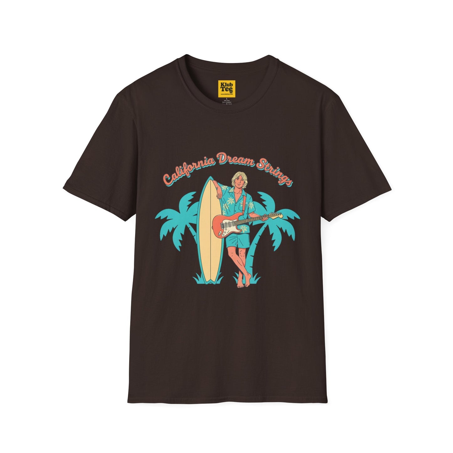 California Dreamin' Surf T-Shirt - Beach Vibes Tee