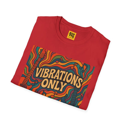 Vibrations Only T-Shirt - Music Frequencies