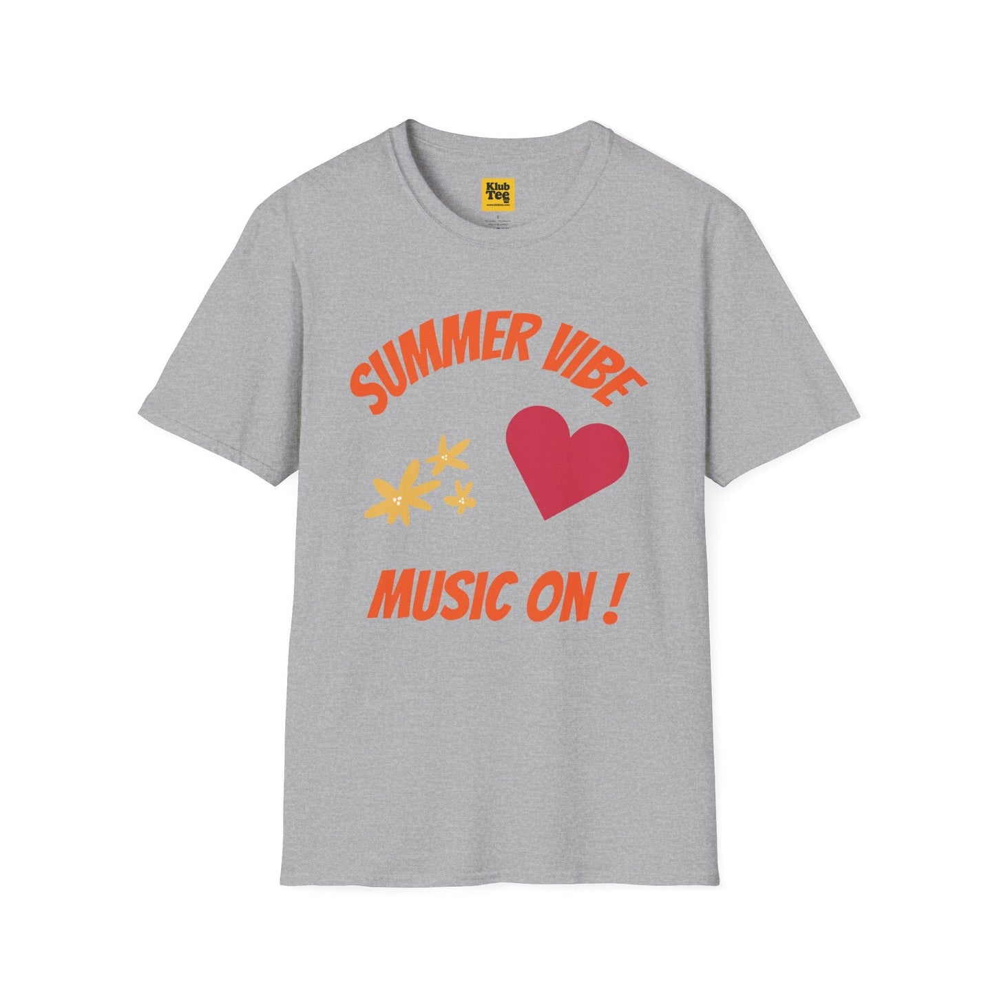 Summer Vibe Music On T-Shirt - Seasonal