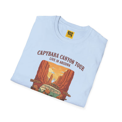 Capybara Canyon Tour T-Shirt - Arizona Adventure Tee
