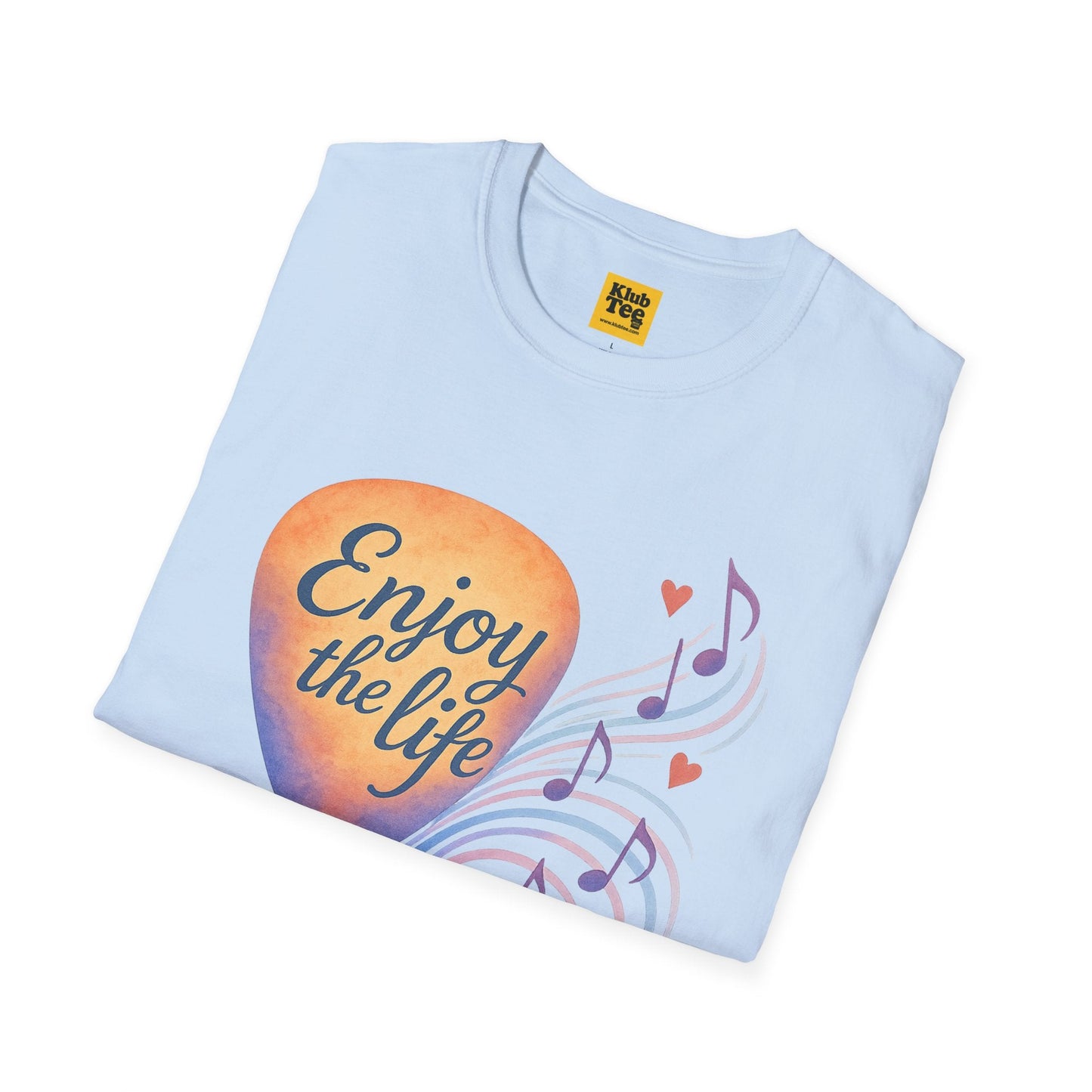 Enjoy The Life Music T-Shirt - Positive Vibes