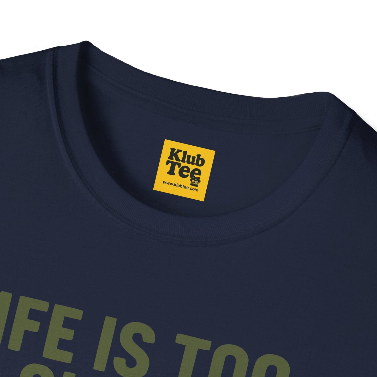 Life Too Short for Bad Tone T-Shirt - Guitar Humor