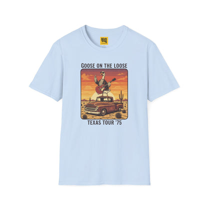 Retro Goose Graphic T-Shirt - Vintage Tour Festival Tee