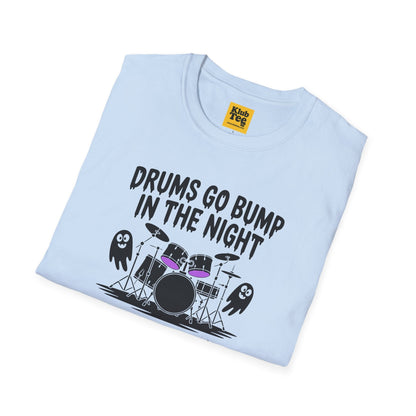 Spooky Drummer T-Shirt - Halloween Music Tee