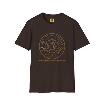 Born Under Sign of Groove T-Shirt - Astrology Music