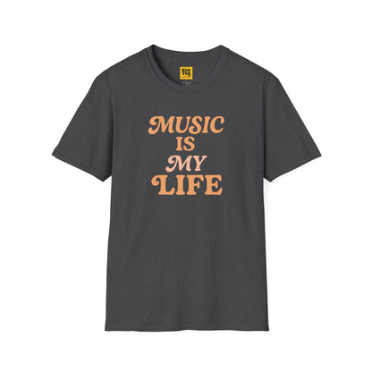 Music Is My Life T-Shirt - Retro Style