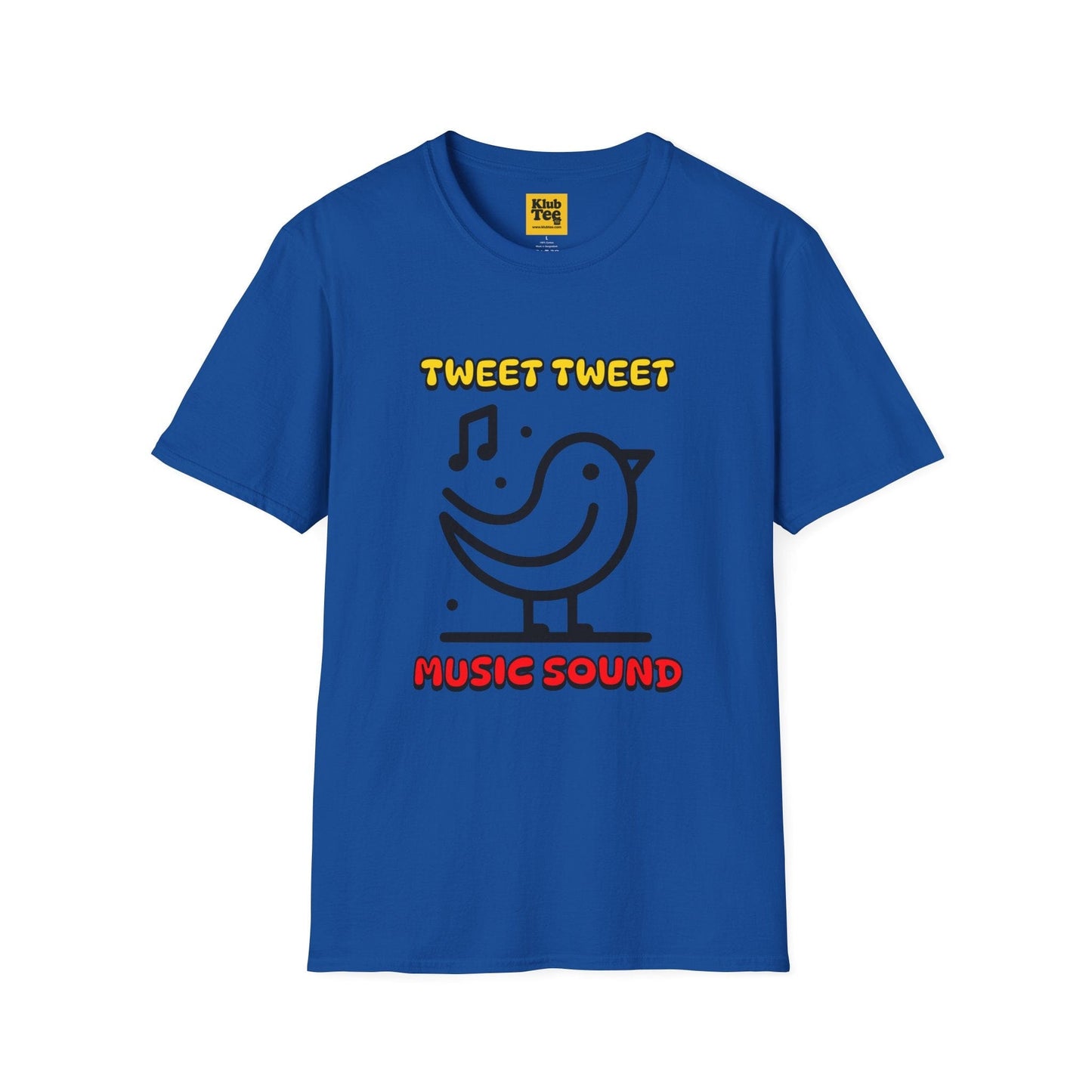 Tweet Tweet Music Sound T-Shirt - Bird Music Tee