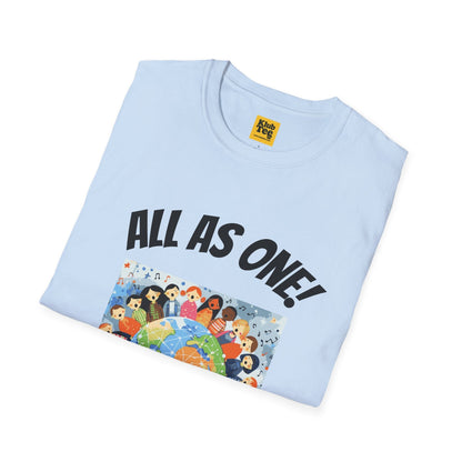 All As One T-Shirt - Global Unity Music