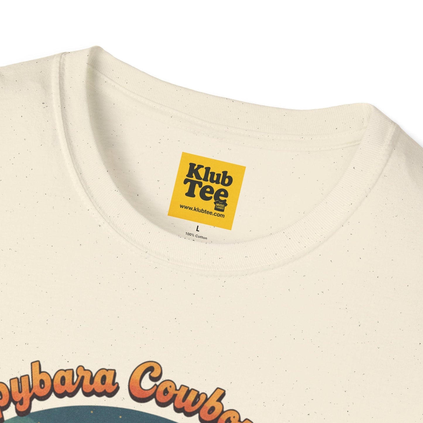 Capybara Cowboy Band T-Shirt - Road Trip Adventure Tee