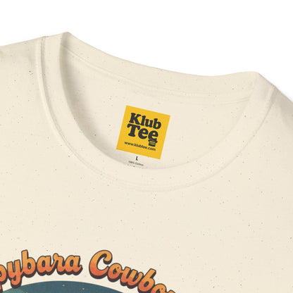 Capybara Cowboy Band T-Shirt - Road Trip Adventure Tee