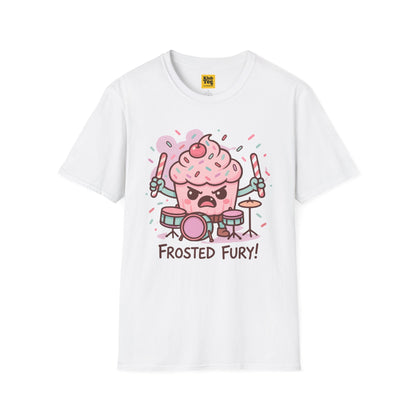 Frosted Fury Cupcake Drummer T-Shirt
