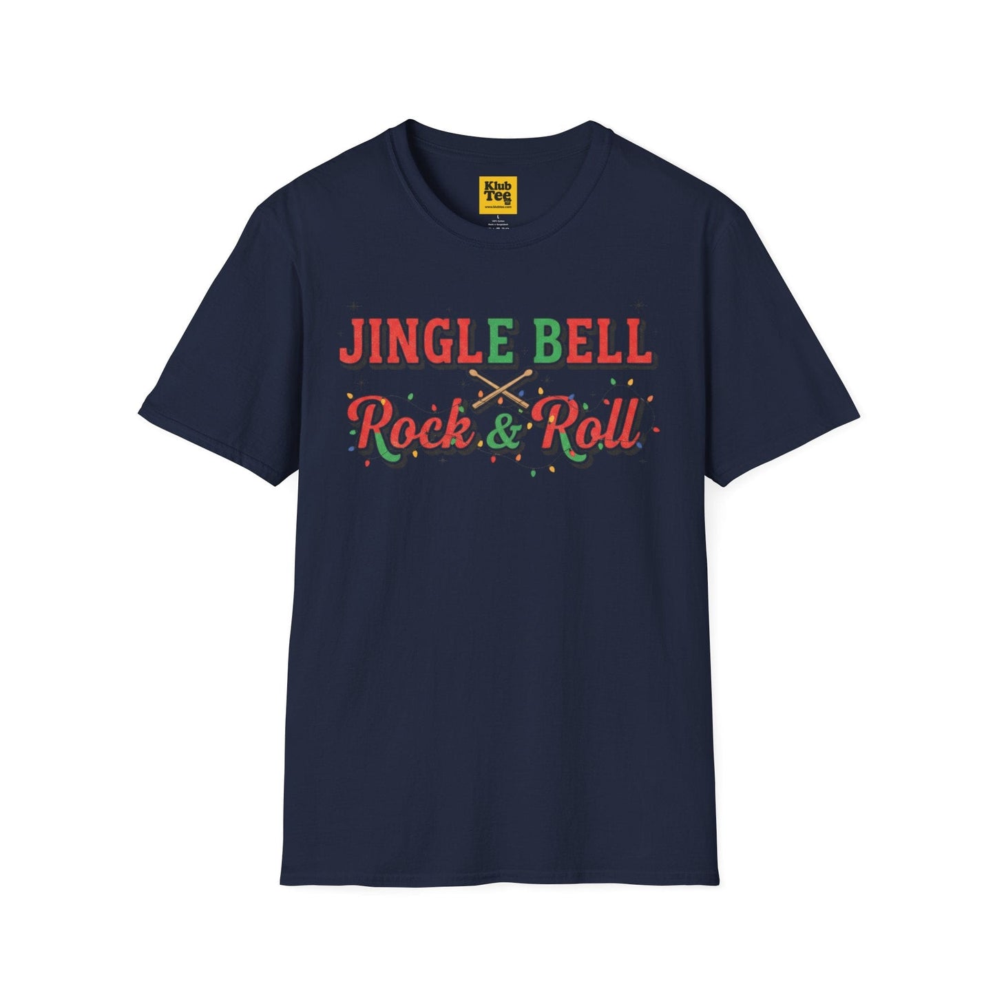 Jingle Bell Rock & Roll T-Shirt - Christmas Music