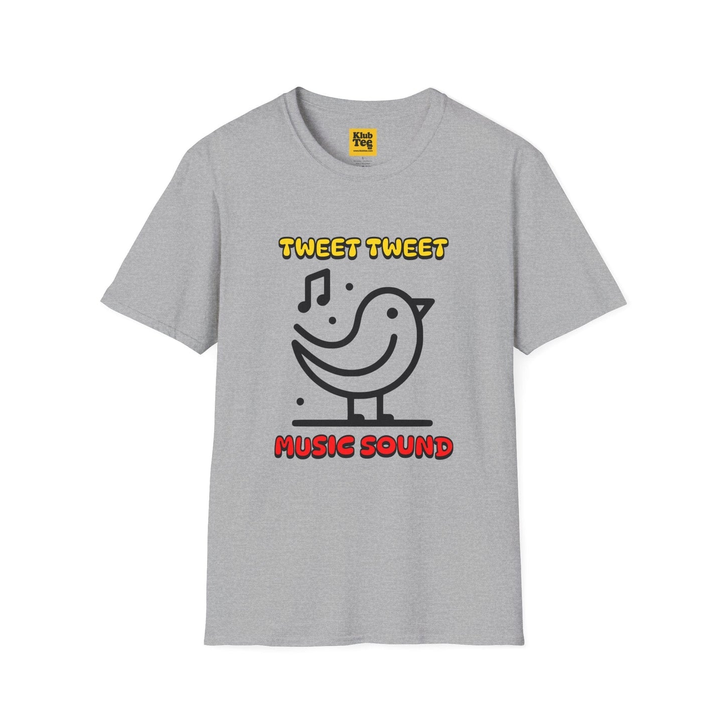 Tweet Tweet Music Sound T-Shirt - Bird Music Tee
