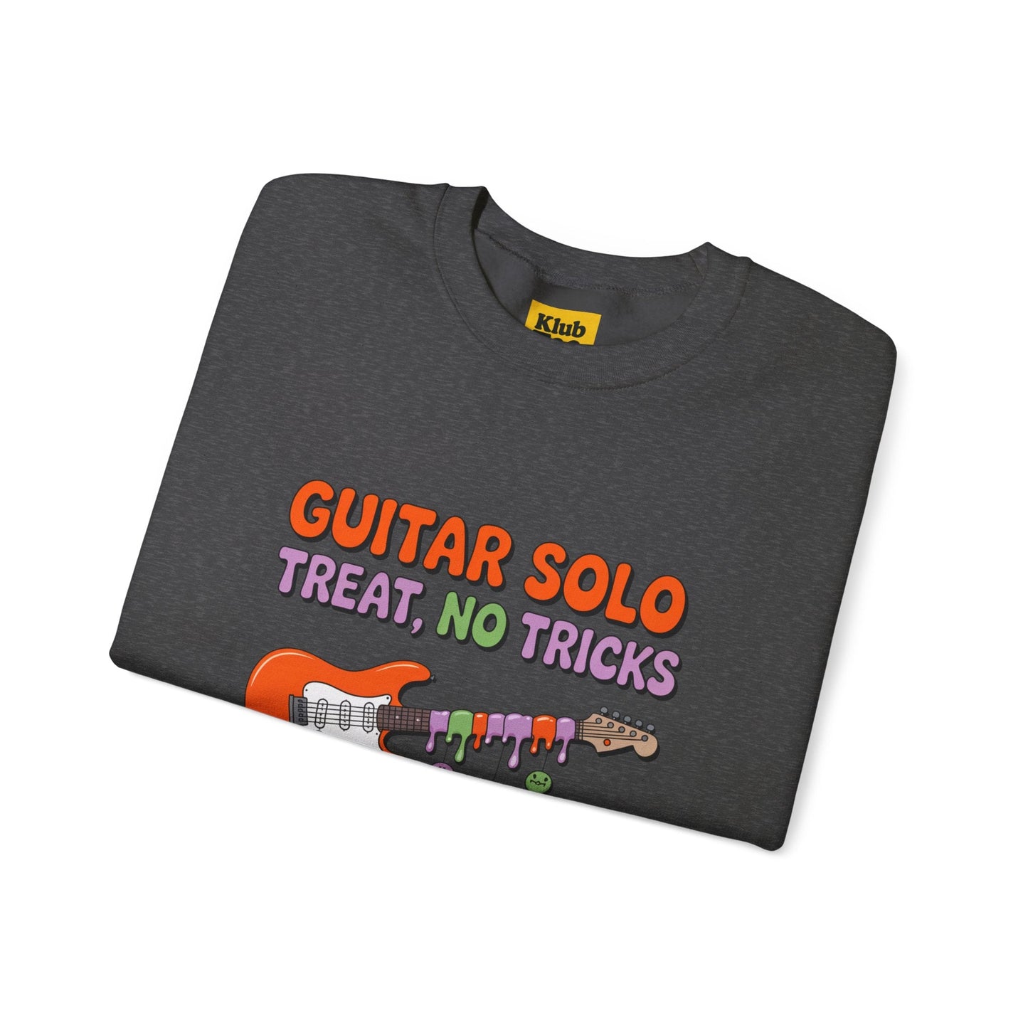 Guitar Solo Treat Halloween T-Shirt - No Tricks