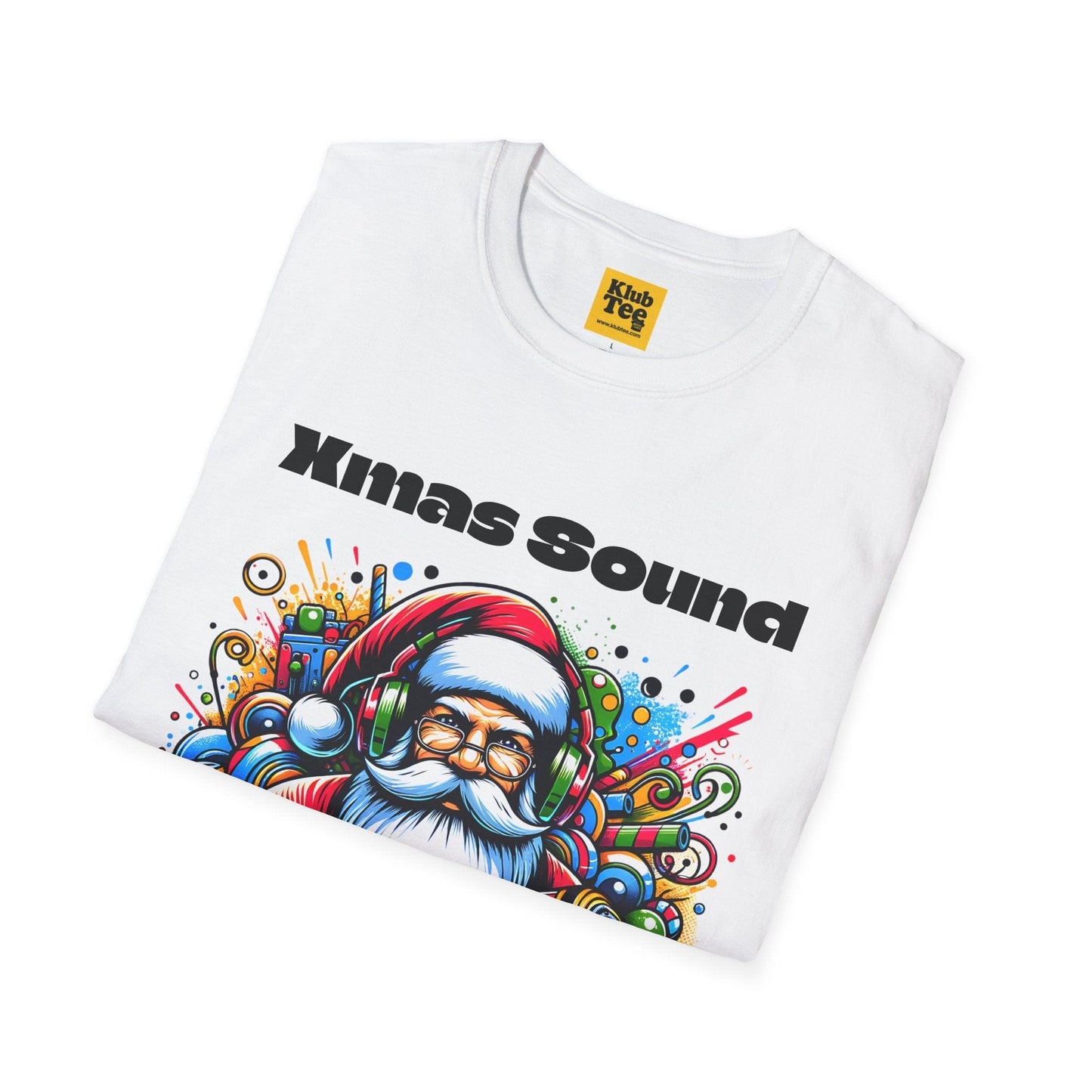 Xmas Sound T-Shirt - Festive Holiday Music Vibe