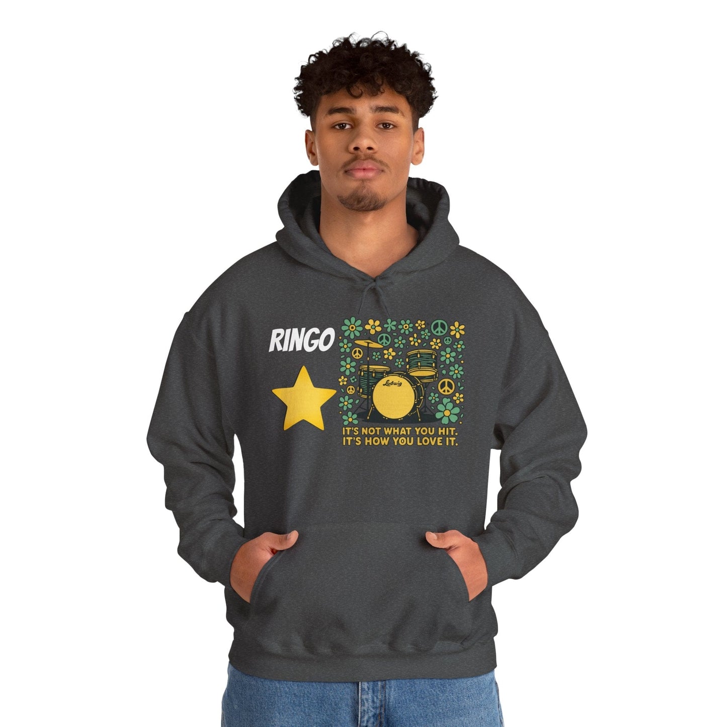 Ringo Starr Hoodie - Beatles Legend