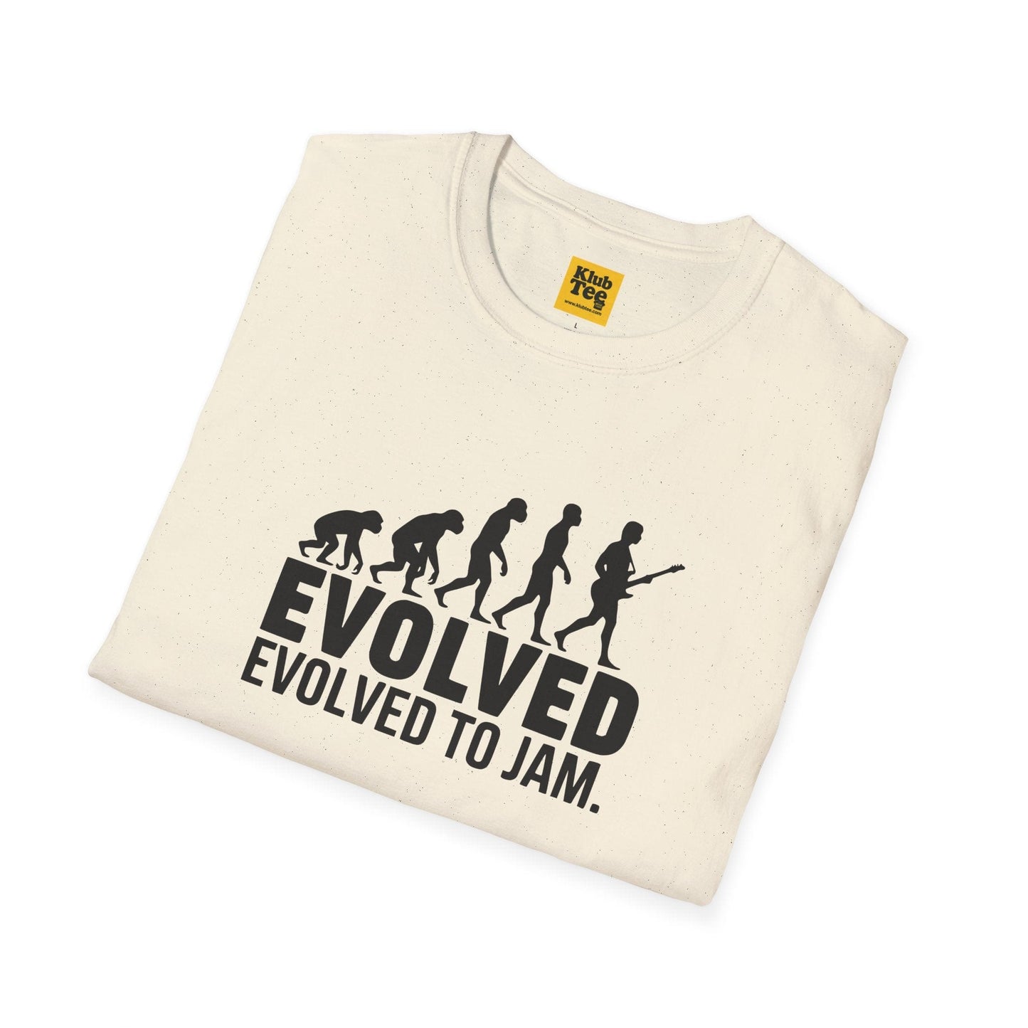Evolved to Jam T-Shirt - Music Evolution