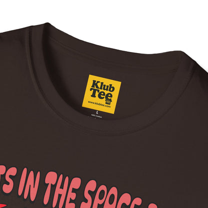 Cosmic Cats T-Shirt - Space Feline Music Tee