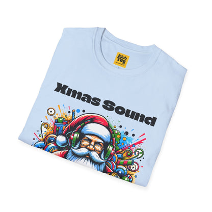 Xmas Sound T-Shirt - Festive Holiday Music Vibe