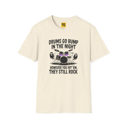 Spooky Drummer T-Shirt - Halloween Music Tee