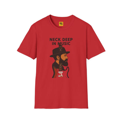 Neck Deep in Music T-Shirt - Graphic Design