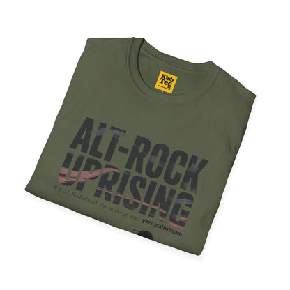 Alt-Rock Uprising T-Shirt | Guitar Silhouette Band Tee