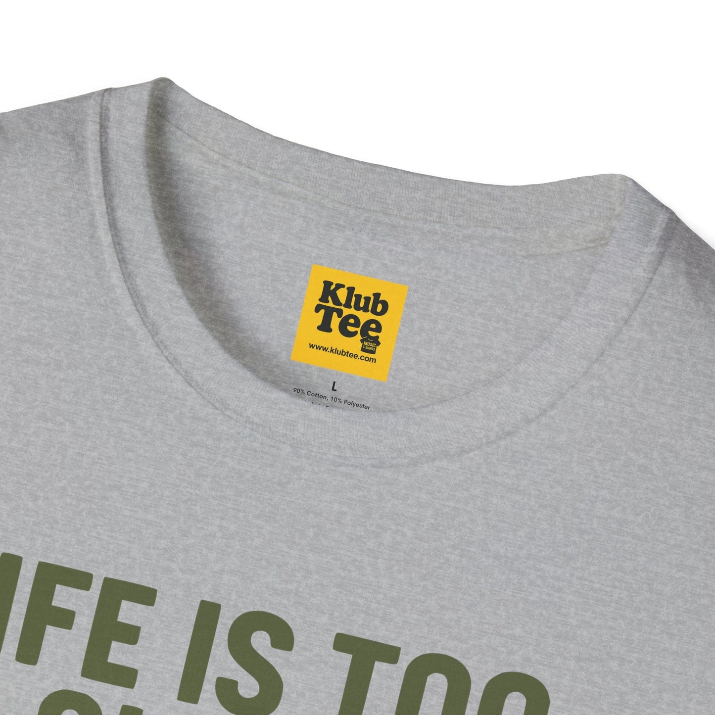 Life Too Short for Bad Tone T-Shirt - Guitar Humor