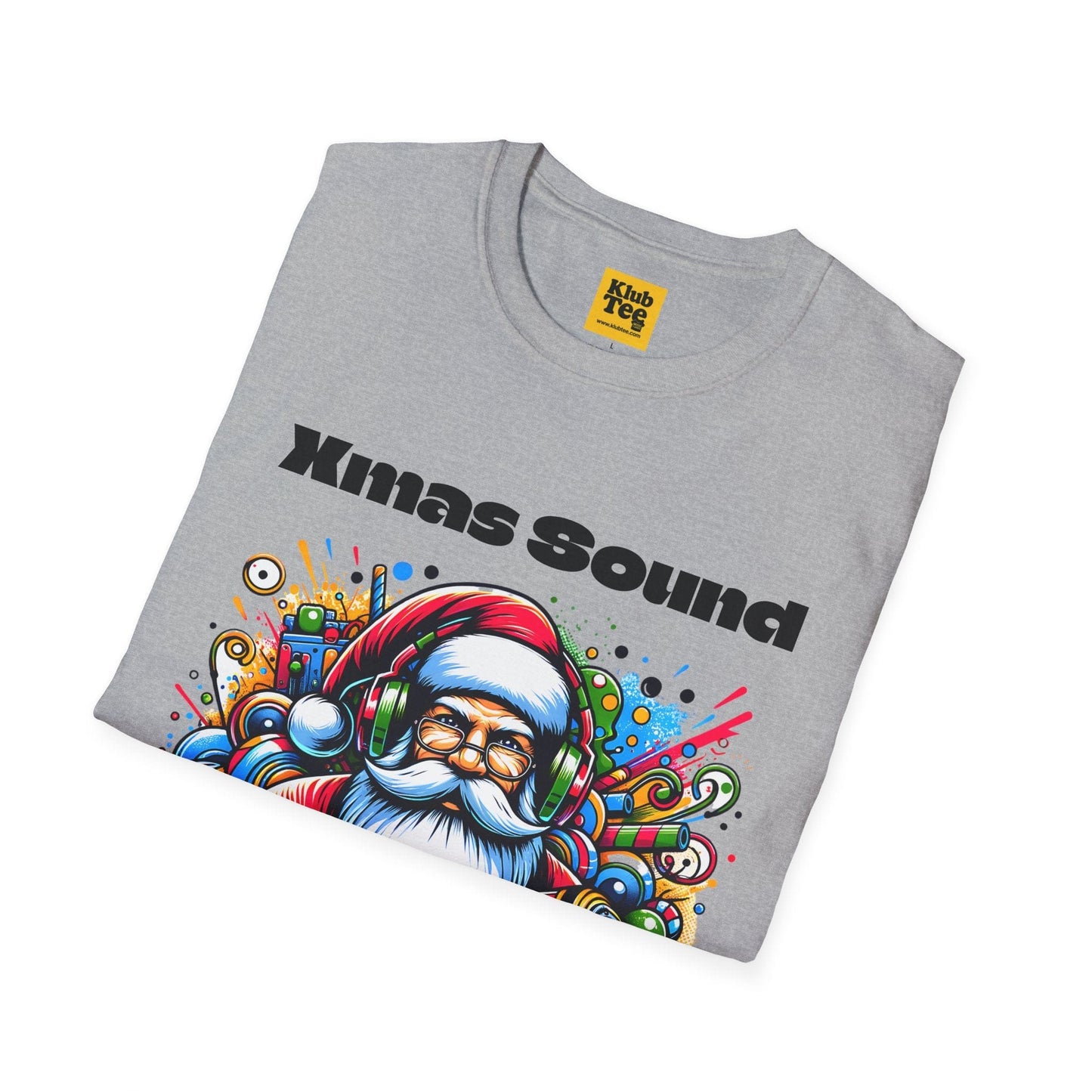 Xmas Sound T-Shirt - Festive Holiday Music Vibe