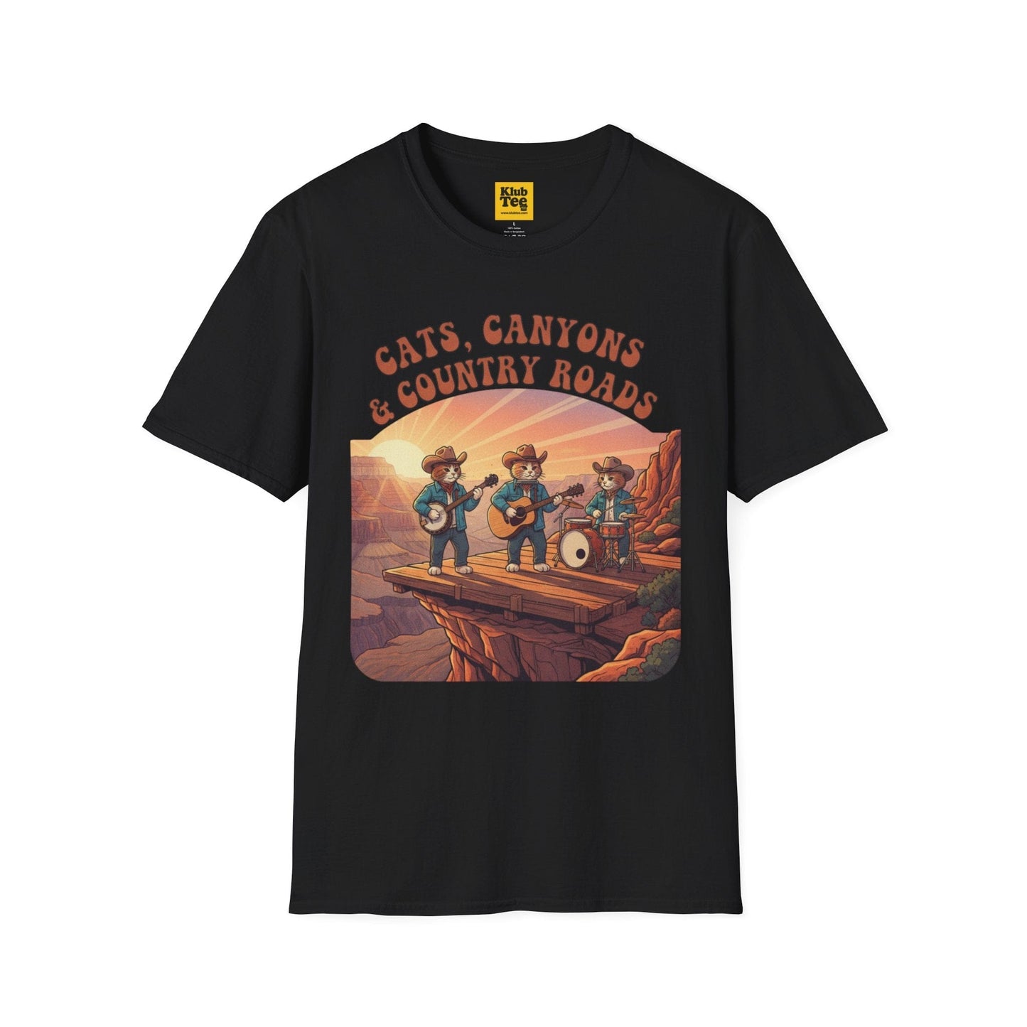 Cats Canyons & Country Roads T-Shirt - Western Style