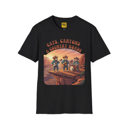 Cats Canyons & Country Roads T-Shirt - Western Style