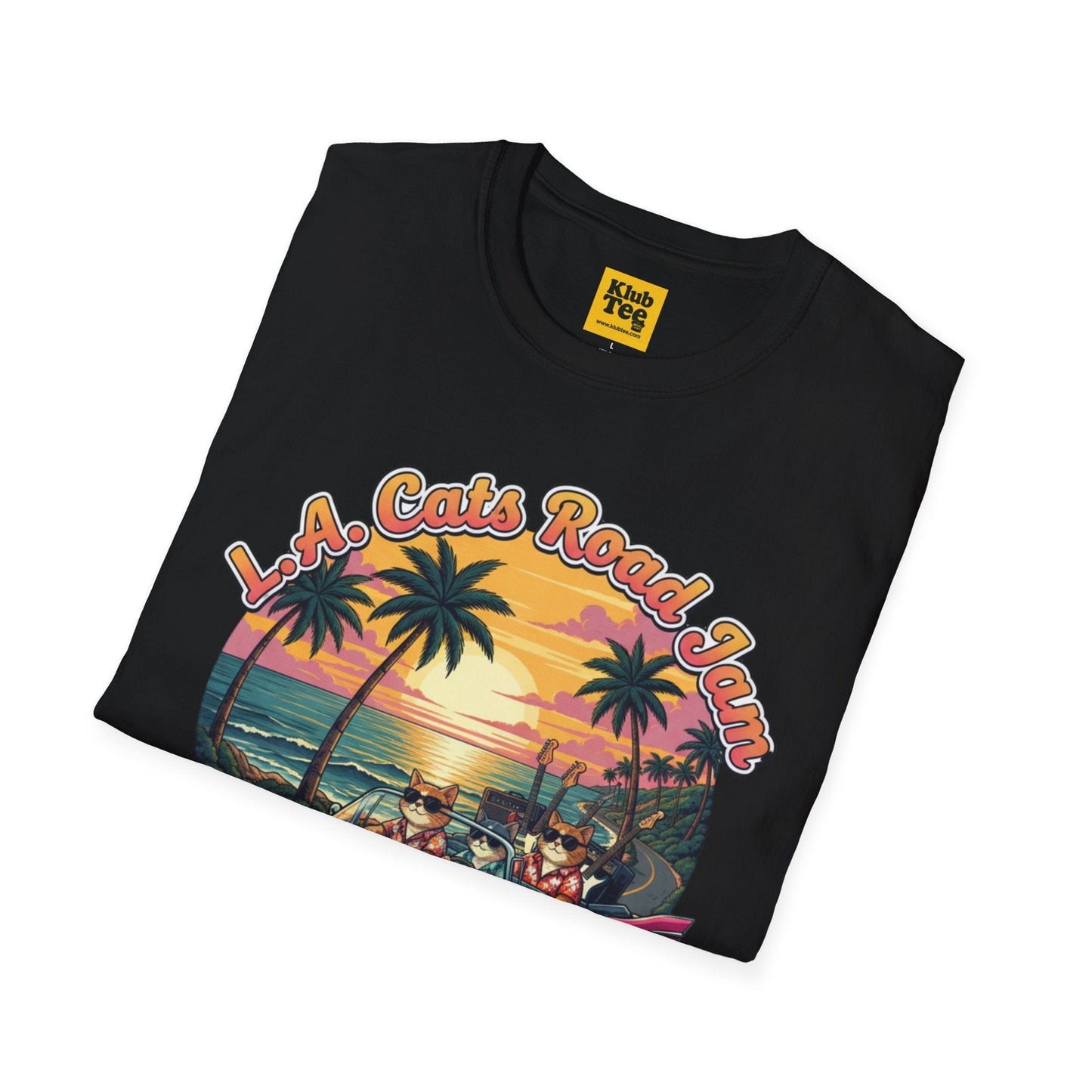 Retro LA Beach Vibes T-Shirt - Summer Vacation Tee