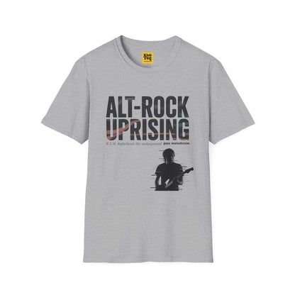 Alt-Rock Uprising T-Shirt | Guitar Silhouette Band Tee