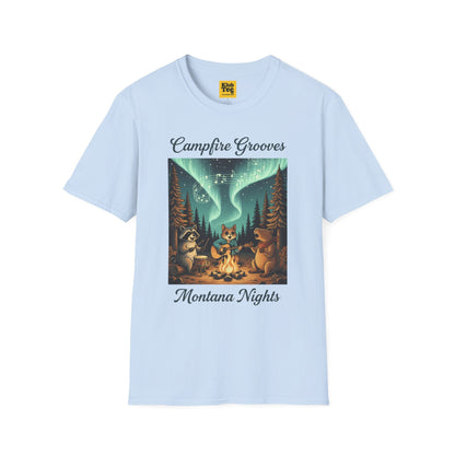 Campfire Grooves T-Shirt - Montana Nights Music