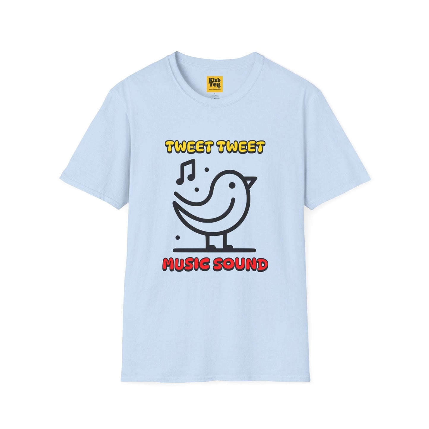 Tweet Tweet Music Sound T-Shirt - Bird Music Tee