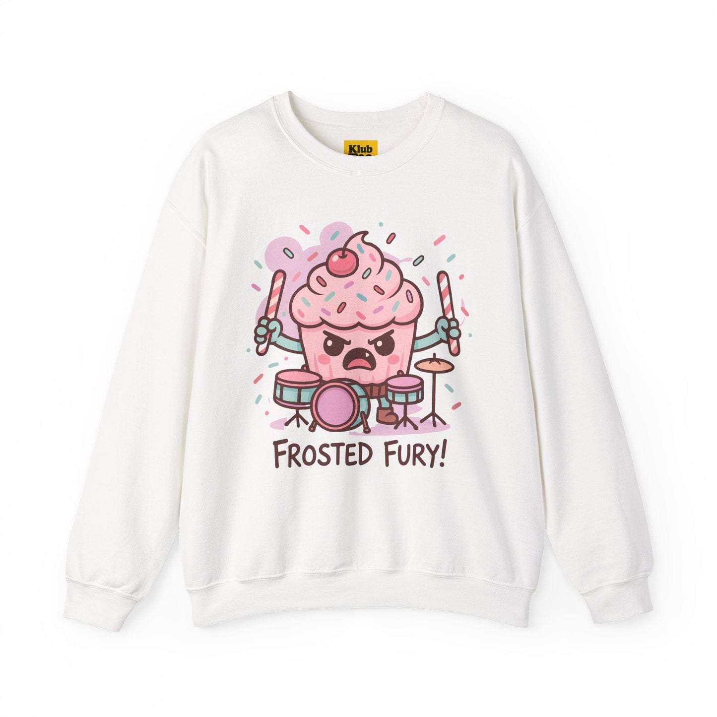 Frosted Fury Sweatshirt - Cute Dessert Graphic Tee