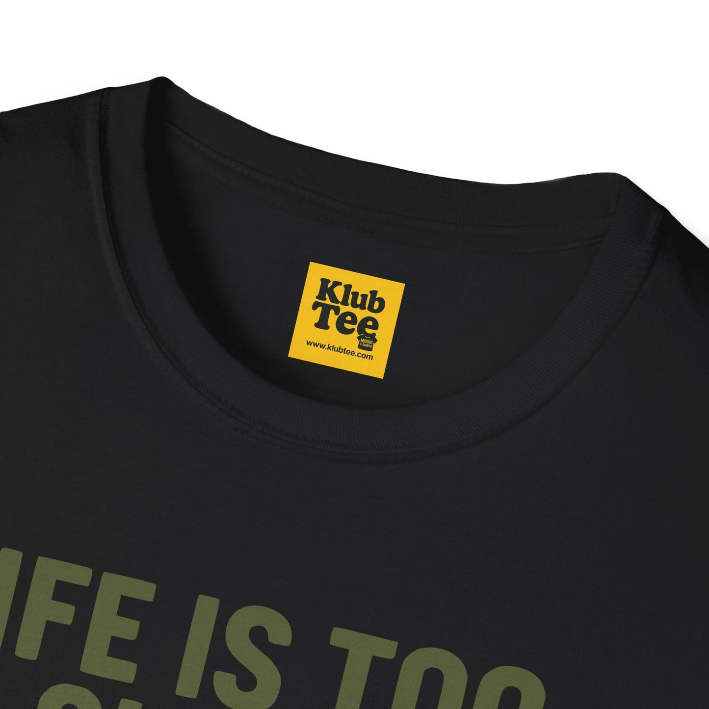 Life Too Short for Bad Tone T-Shirt - Guitar Humor