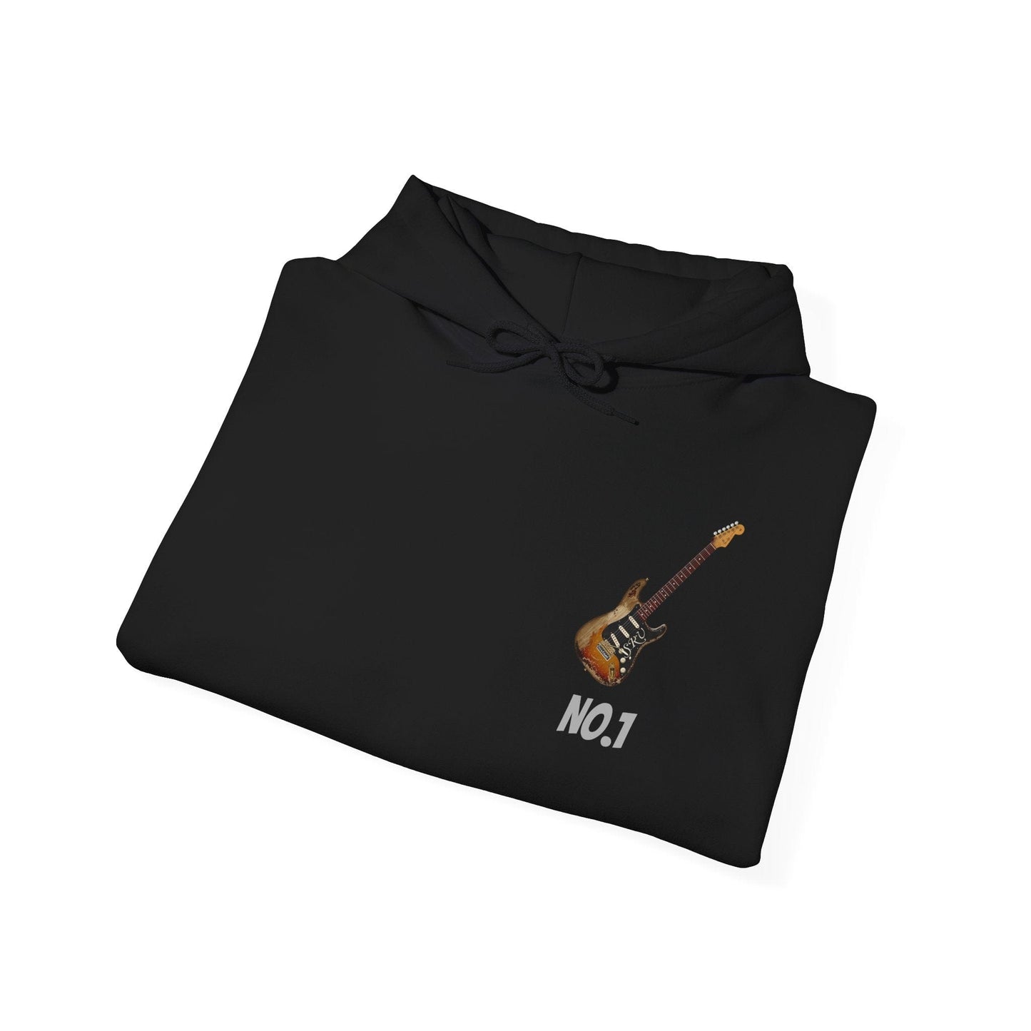 Blues Star SRV Hoodie - Music Lover Gift for Guitarists
