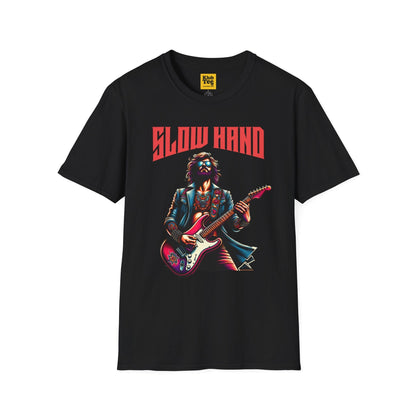 Slow Hand Retro Blues T-Shirt - Guitar Legend Tribute
